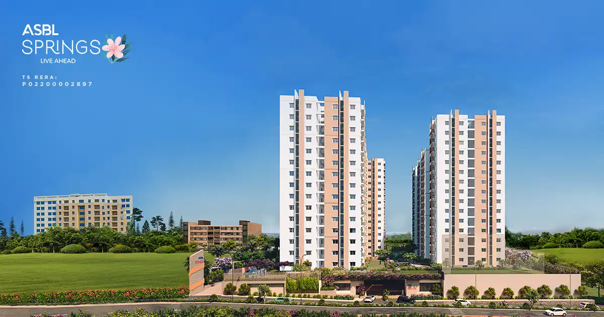 Premium 2 & 3 BHK Flats in Hyderabad ASBL Springs